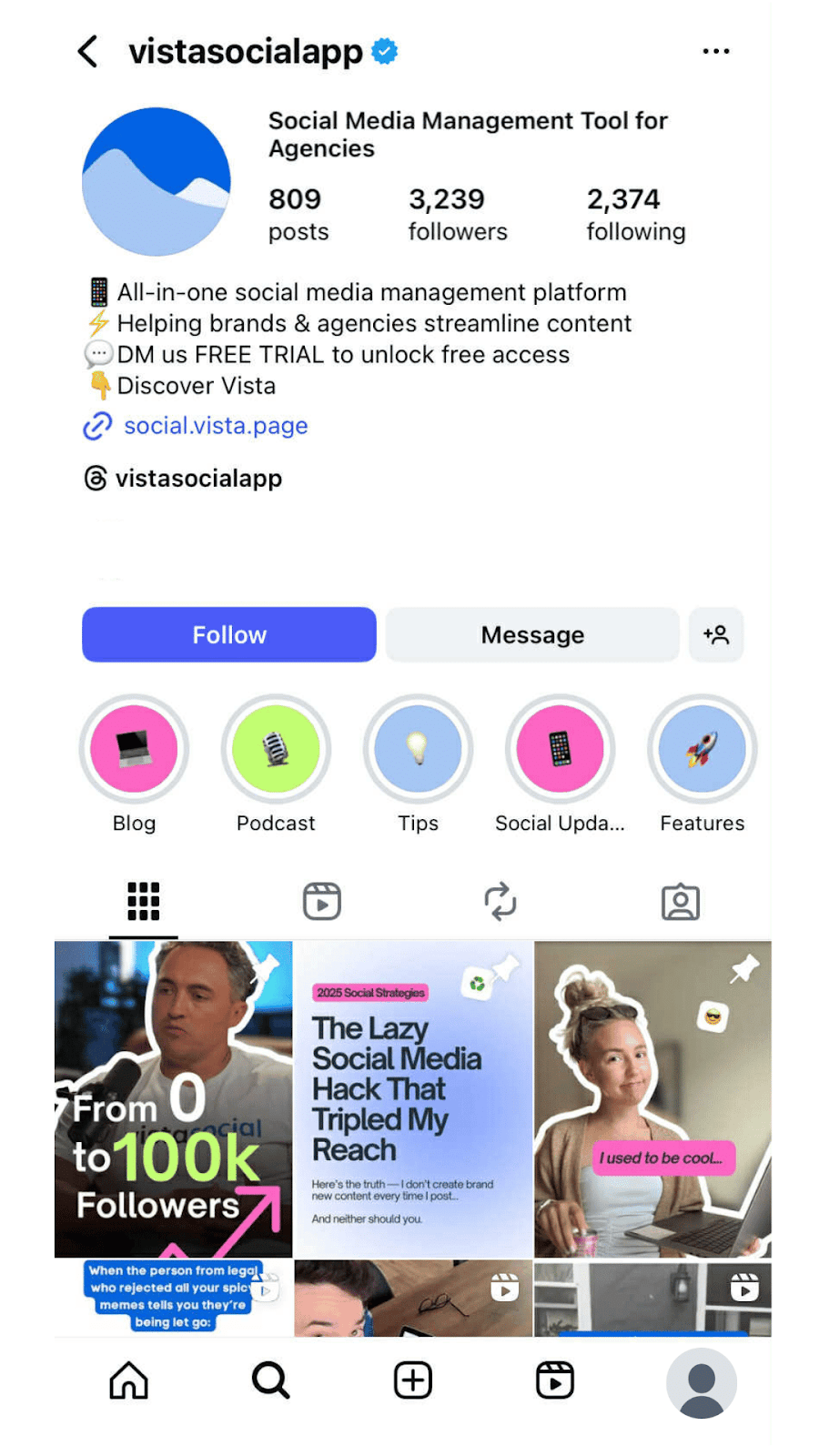 optimize your instagram business account