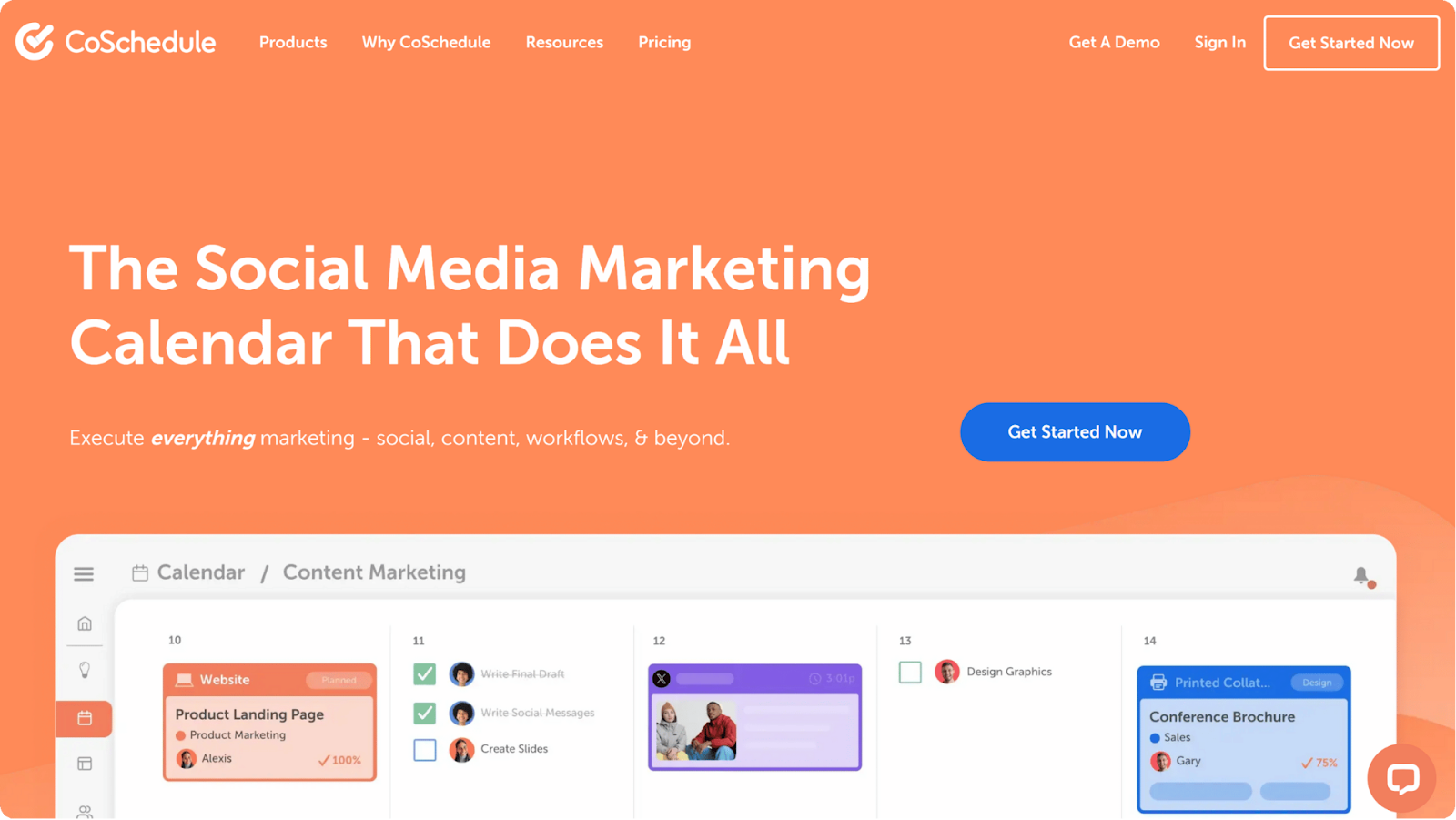 social media marketing tools: coschedule