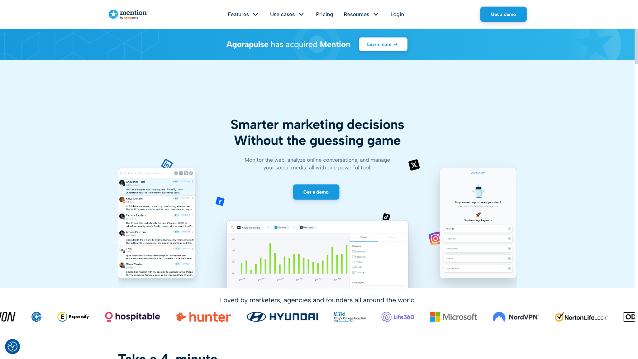 social media marketing tools: mention