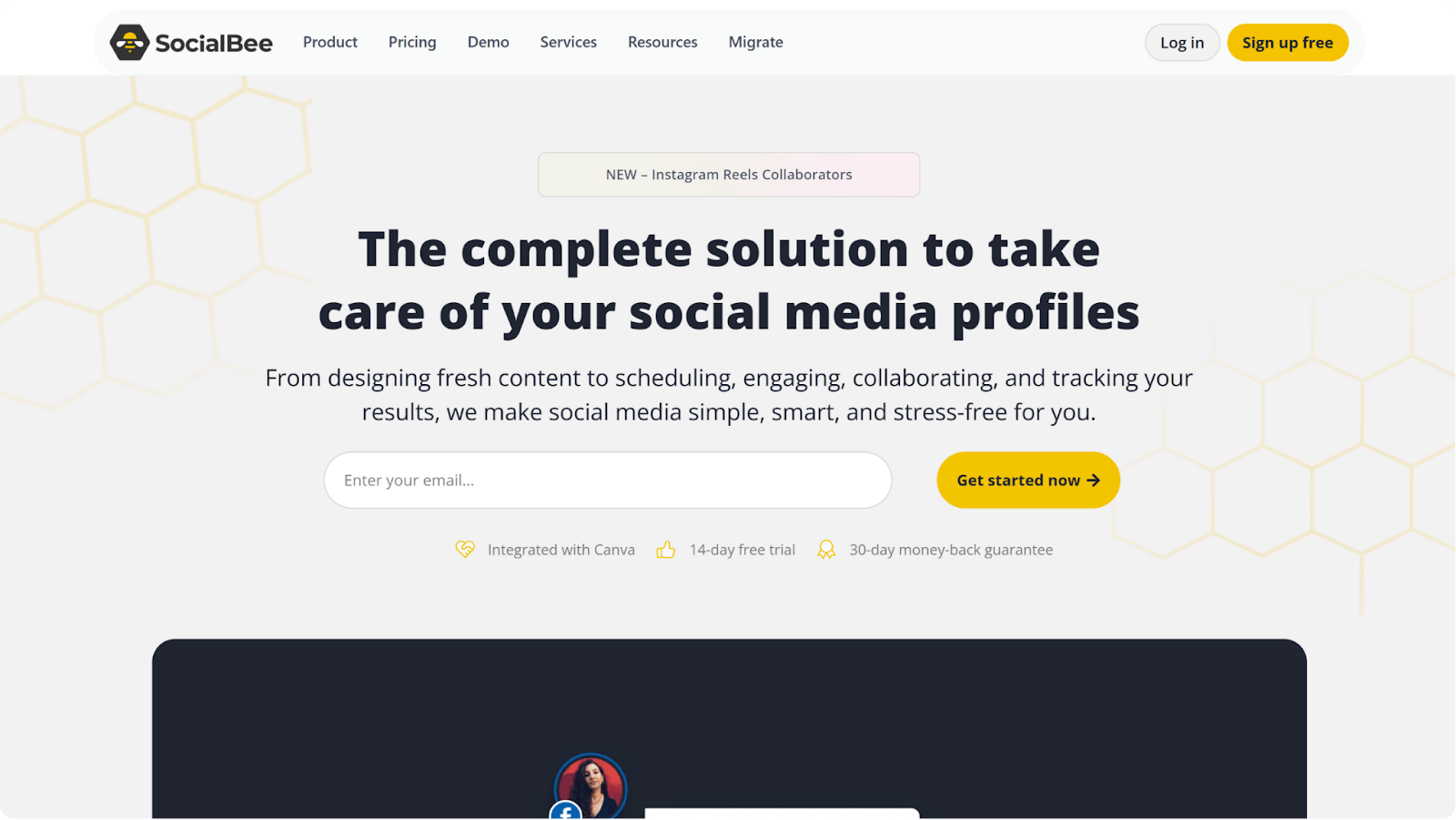 social media marketing tools: socialbee