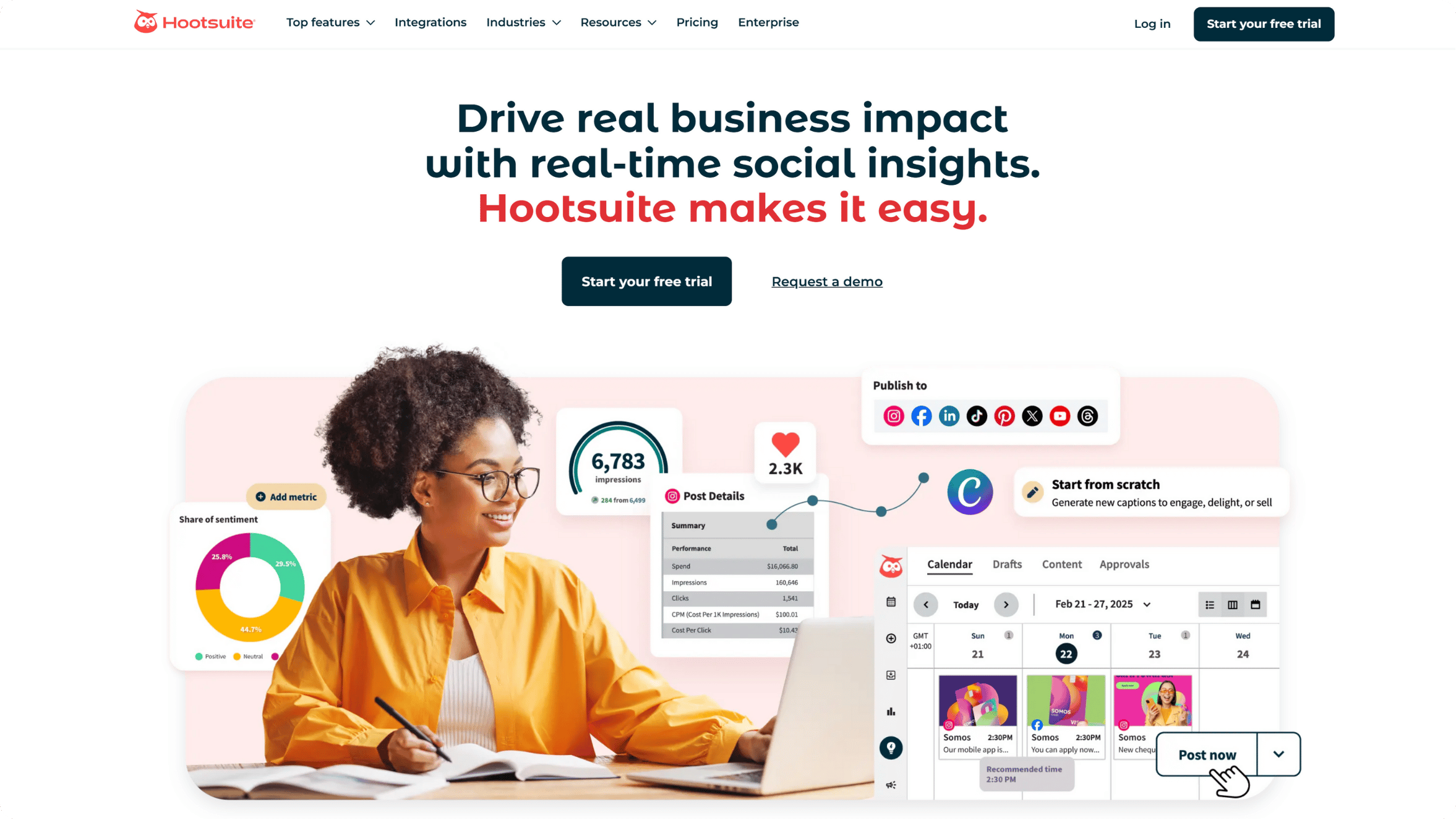 social media marketing tools: hootsuite