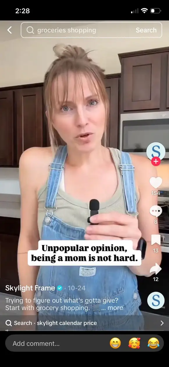 A TikTok post from Skylight.