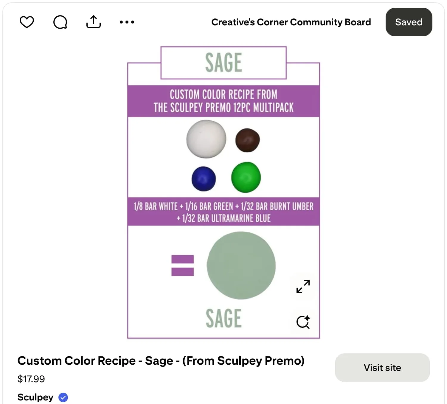 A Pinterest pin from Sculpey.