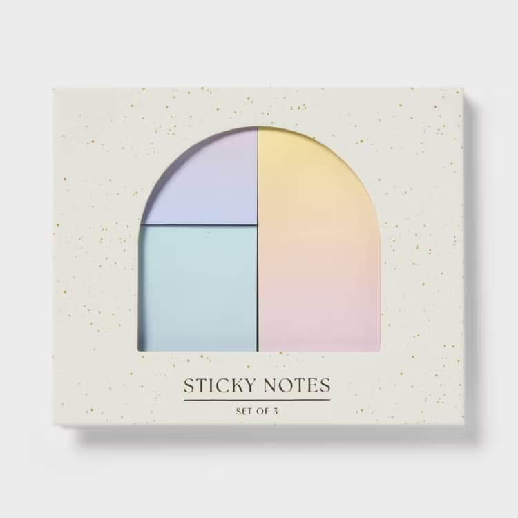 A bundle of cute sticky notes.