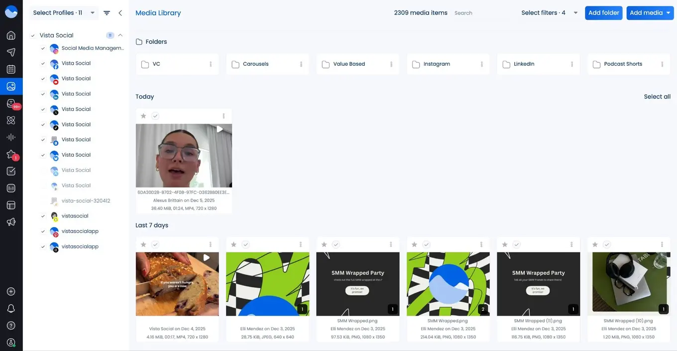 A screenshot of Pinterest analytics tool Hootsuite's website.