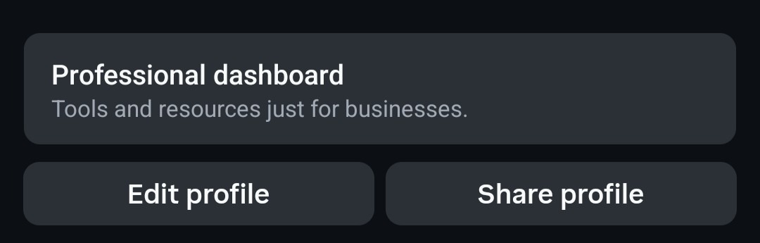 A screenshot showcasing how to access Instagram insights in the mobile Instagram app.