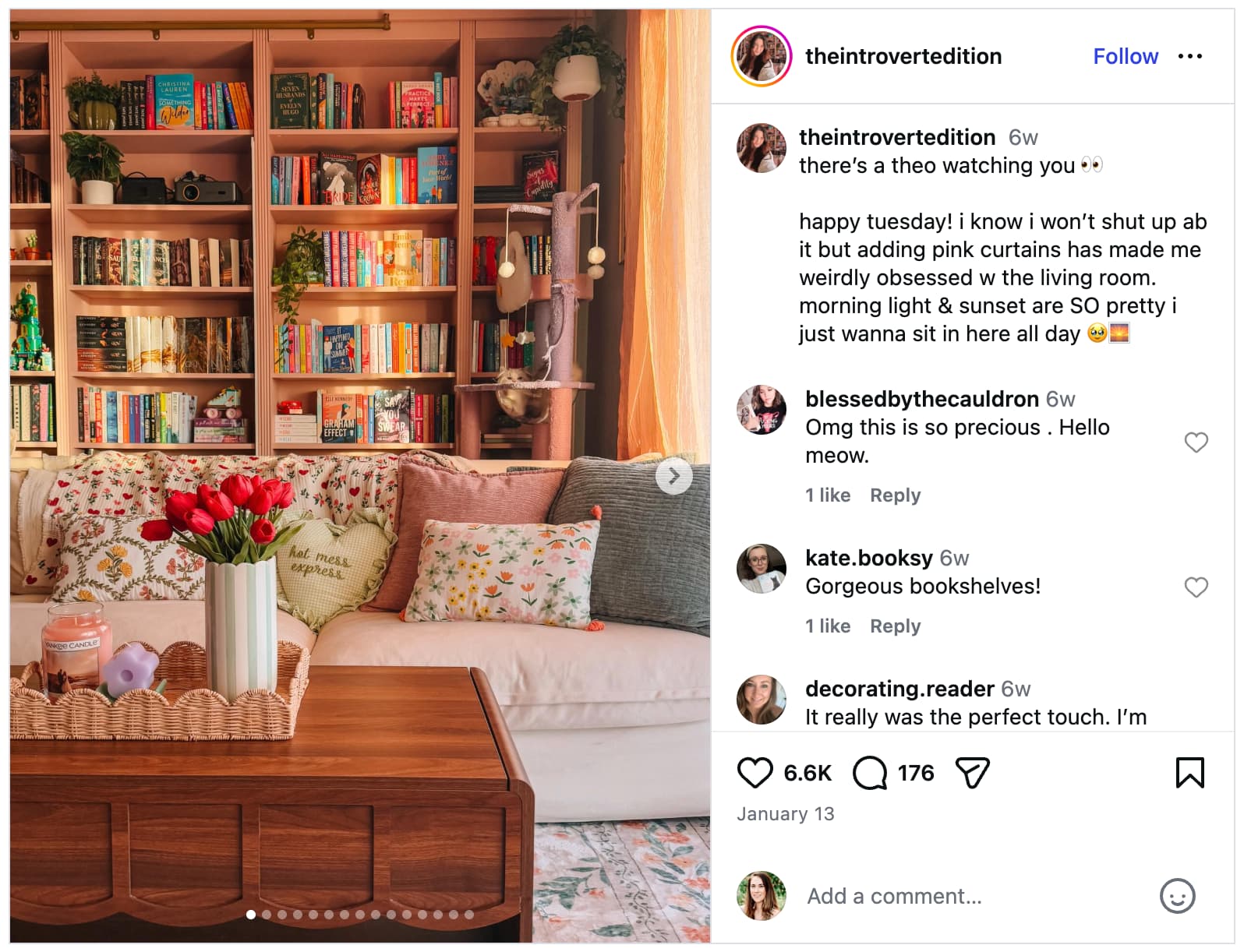 An influencer's social media post that can double as affiliate promotion.