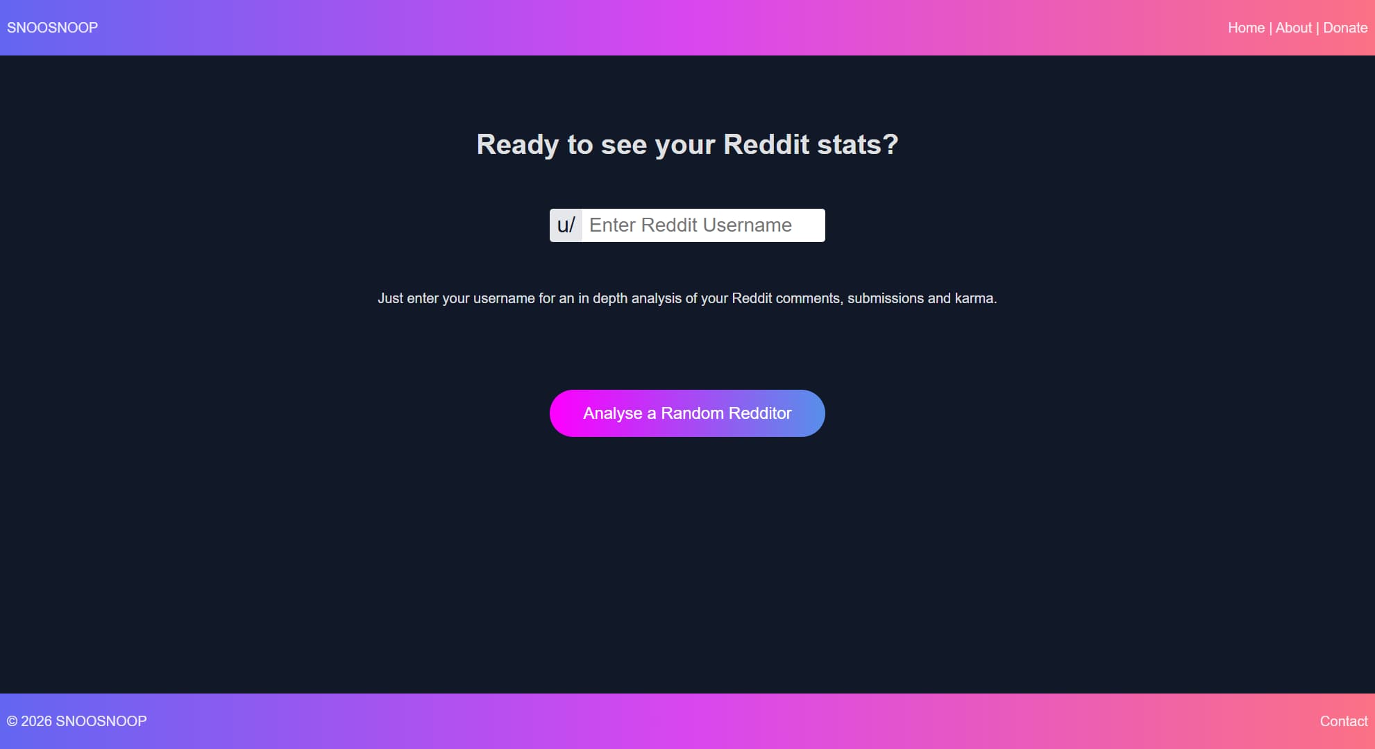 Reddit marketing tool SnooSnoop's website.