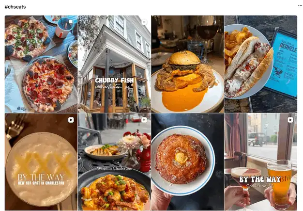 The Instagram hashtag #chseats.