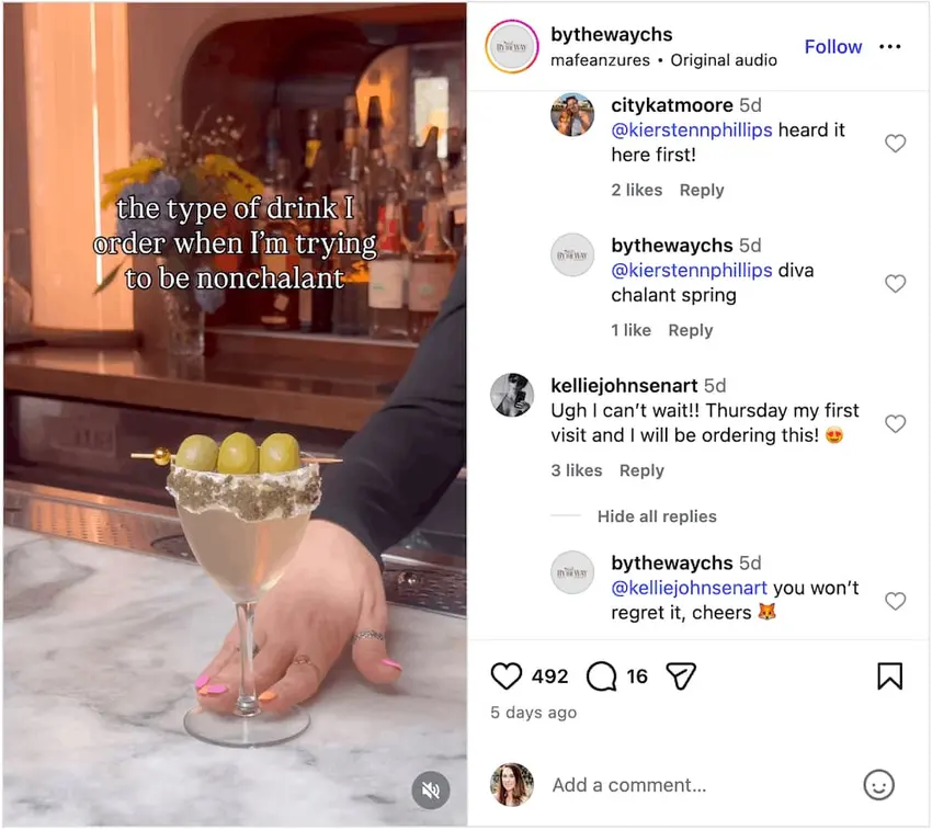 An Instagram post from @bythewaychs.