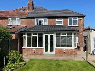 Roof replacement in one of the UK brick conservatory